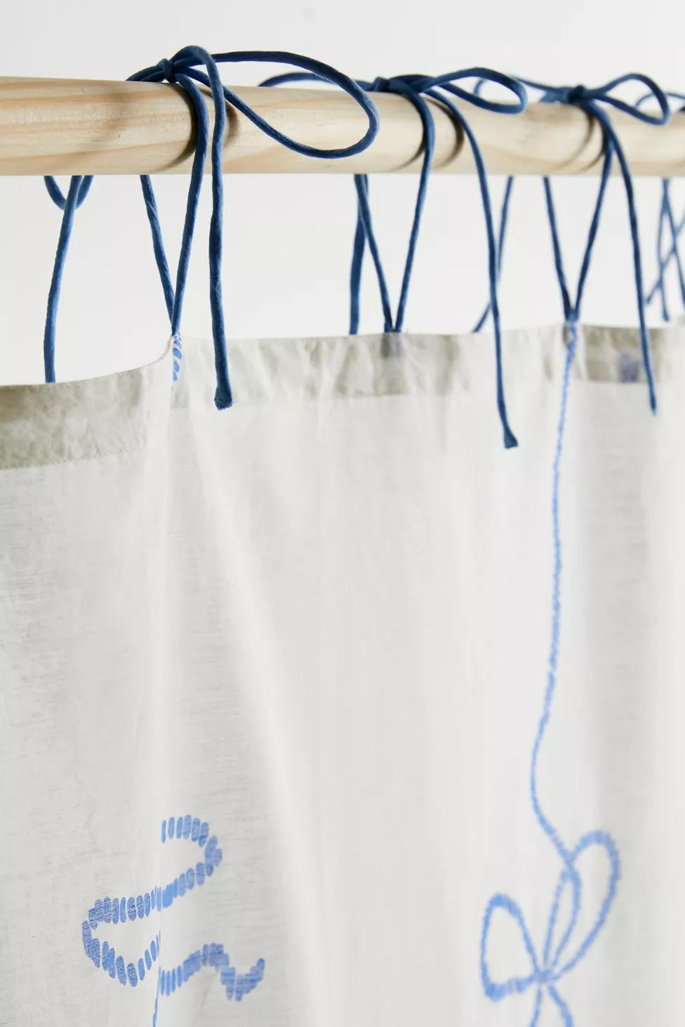 Lacey Bows Window Panel | Urban Outfitters (US and RoW)