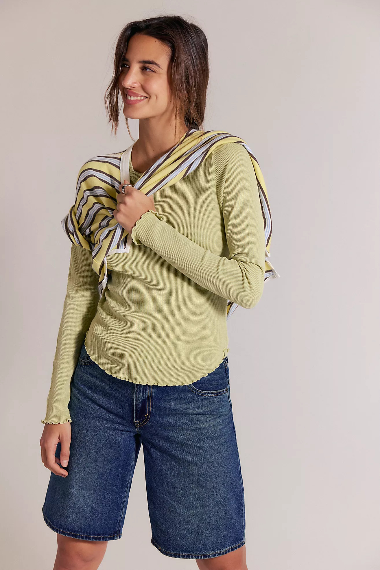 We The Free Easy Does It Long Sleeve Tee | Free People (Global - UK&FR Excluded)