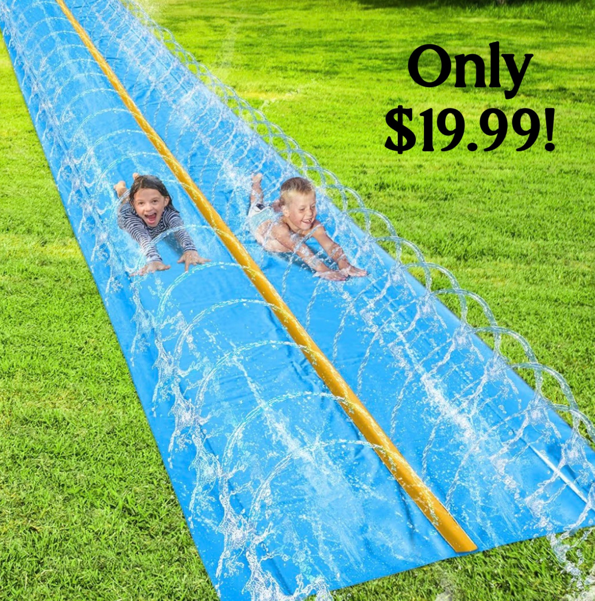 Slip and Slides are SO much fun for kids, and this top rated option is on sale for only $19.99 today! We’ve owned this one when my kids were younger and it works very well, and provides kids with so much outdoor fun. 💦 Perfect time to grab on sale for Summer!

#LTKSeasonal #LTKKids #LTKSaleAlert