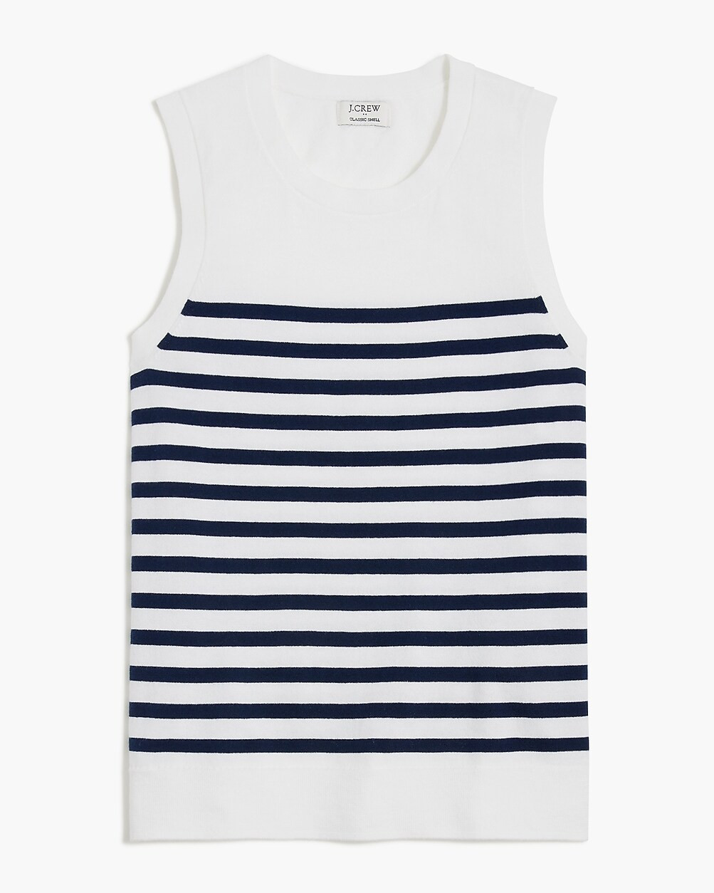 Striped sweater shell | J.Crew Factory