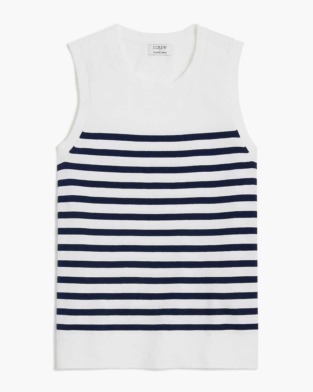 Striped sweater shell | J.Crew Factory
