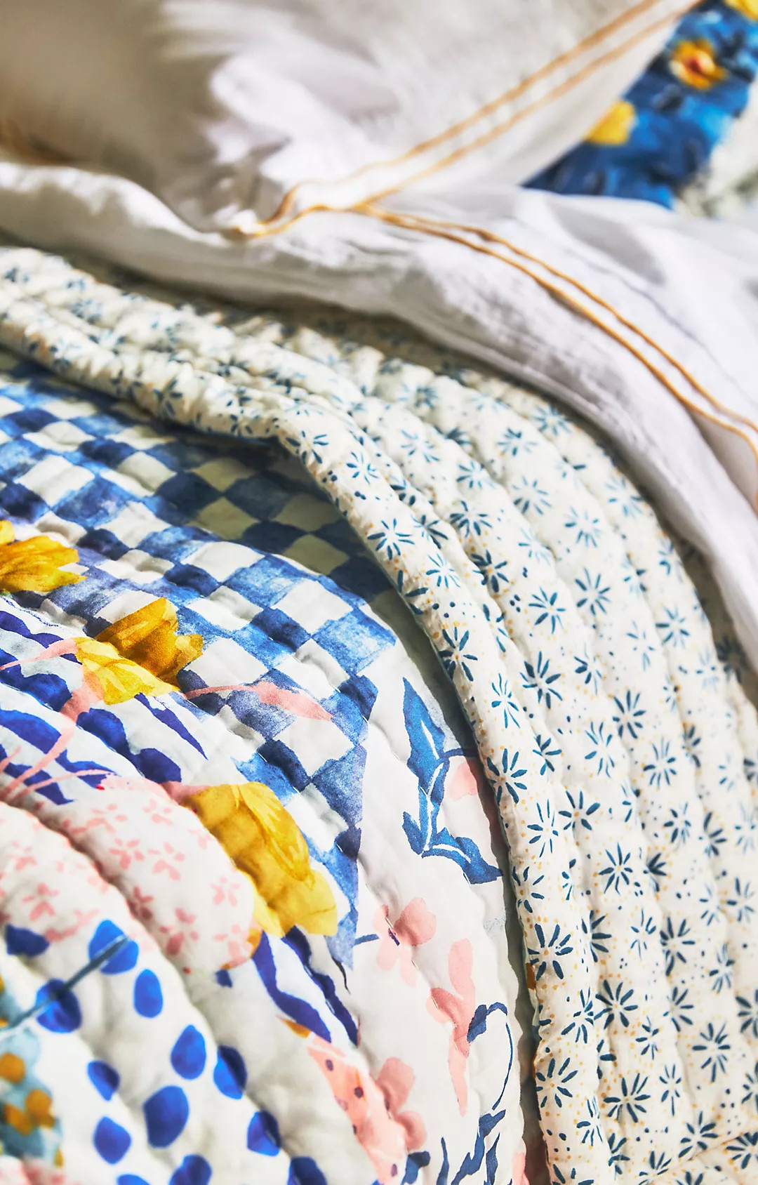 Rosalind Handcrafted Quilt | Anthropologie (US)