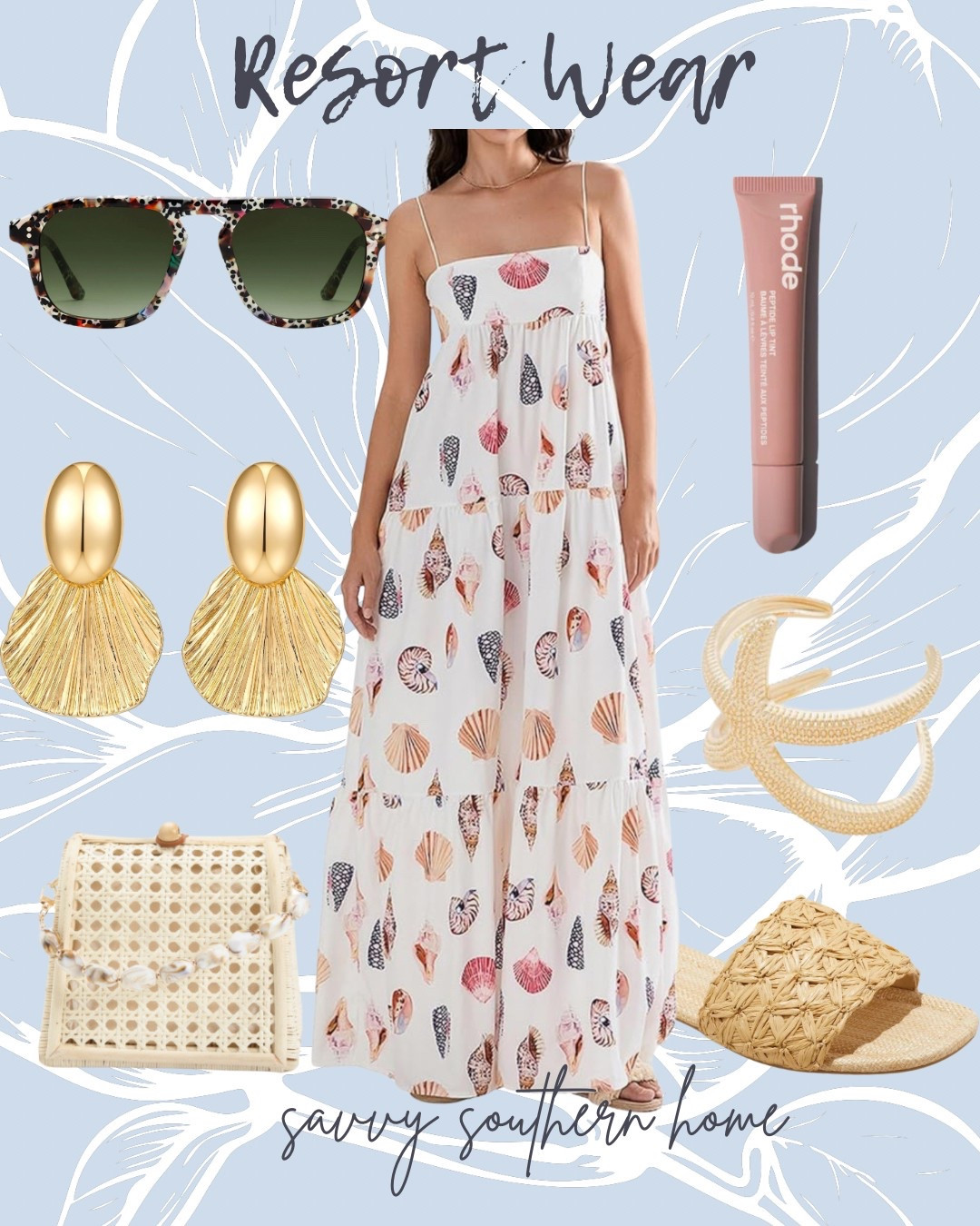 Cutest vacation outfit for the beach or resort! Have this dress on its way to me and cannot wait to wear it! 🐚

#vacationoutfit #resortwear #beach #summer

#LTKTravel #LTKSeasonal #LTKStyleTip