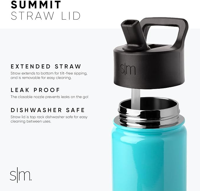 Simple Modern Kids Water Bottle with Straw Lid | Insulated Stainless Steel Reusable Tumbler for T... | Amazon (US)
