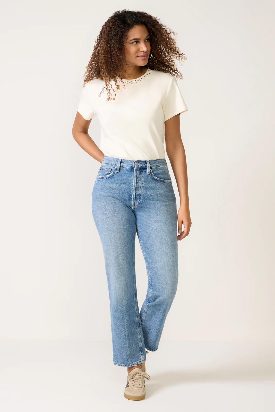 Lana Straight Leg Jean | Evereve