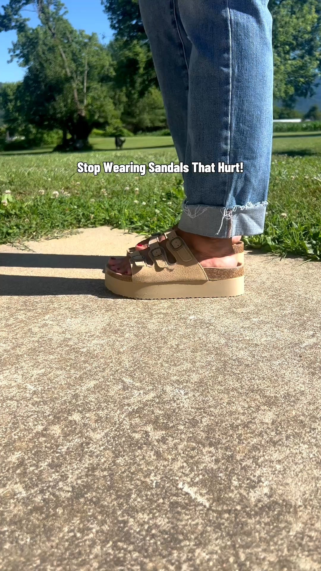 The Comfortable Wedge Sandals You’ll Wear All Summer ☀️ Looking for cute sandals that don’t leave your feet aching? These Project Cloud Dyan genuine suede wedge sandals feature plush memory foam cushioning, a lightweight feel, and a non-slip sole for all-day comfort. They’re the perfect everyday sandal to pair with dresses, denim, shorts, or your favorite summer outfits. A great option for travel, shopping days, vacations, or anytime you want a little extra height without giving up comfort. #LTKStyle #SummerShoes #ComfortStyle #ProjectCloud #EverydayFashion

#LTKU #LTKmomlife #LTKOver40