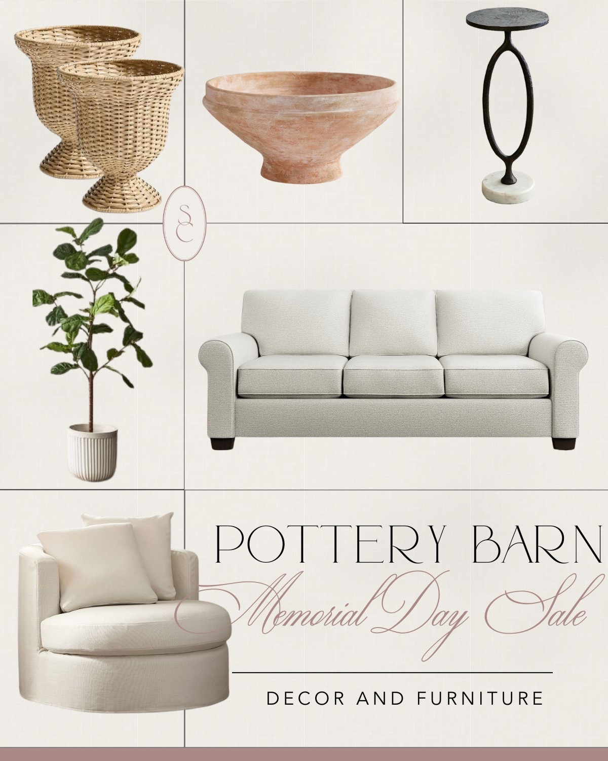 Pottery Barn Memorial Day Sale! 

Pottery barn, couch, faux tree, accent chair, home decor, planter, outdoor, side table, sale alert, Memorial Day sale

#LTKSeasonal #LTKHome #LTKSaleAlert