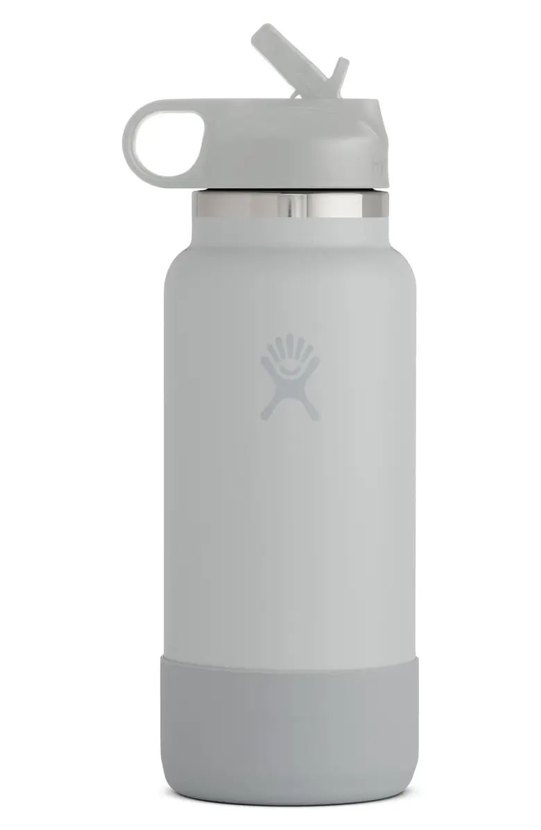 Hydro Flask 32-Ounce Wide Mouth Bottle with Straw Lid & Flex Boot | Nordstrom | Nordstrom