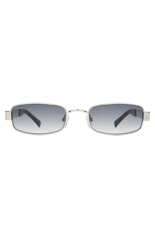 Lyndon Eyewear Shores Sunglasses in Silver /Grey at Nordstrom | Nordstrom
