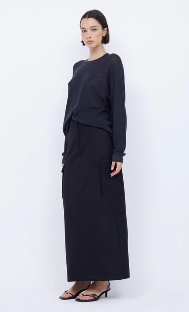 NEVADA MAXI SKIRT - BLACK | Bec & Bridge (Global)