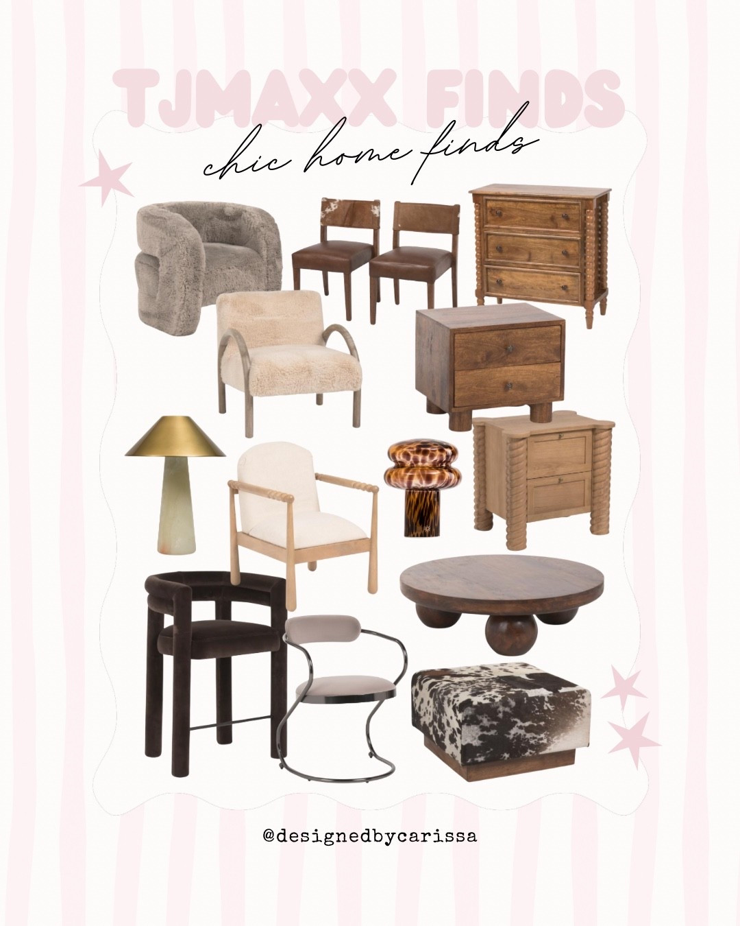 did you know TJMAXX actually has some of the coolest, chicest furniture ??! 🪑🤩

#LTKSaleAlert #LTKHome #LTKvlog