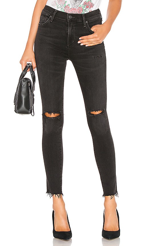 Rocket High Rise Cut Off Ankle | Revolve Clothing (Global)