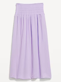 High-Waisted Crinkle Gauze Maxi Skirt | Old Navy (US)