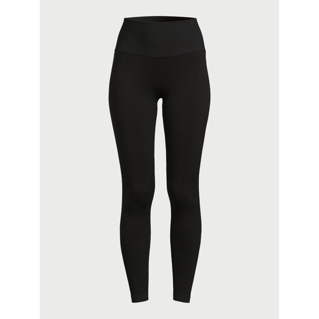 Love & Sports Women’s Seamless Mid-Rise Leggings, 25” Inseam, Sizes XS-XXL | Walmart (US)