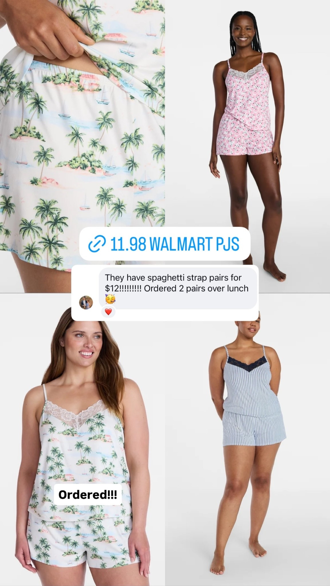 Everyone’s favorite Joyspun pajamas are $11.98! I just ordered a few new sets! 💕

#LTKdayinmylife #LTKSeasonal #LTKSaleAlert