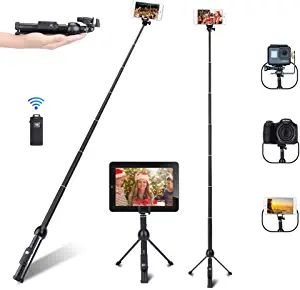 Selfie Stick, Professional 45-Inch Selfie Stick Tripod, Extendable Selfie Stick with Wireless Rem... | Amazon (US)