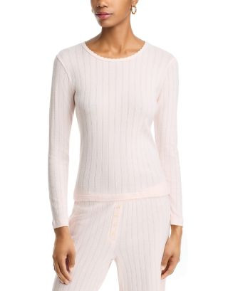 LESET Pointelle Tee  | Bloomingdale's Women | Bloomingdale's (US)