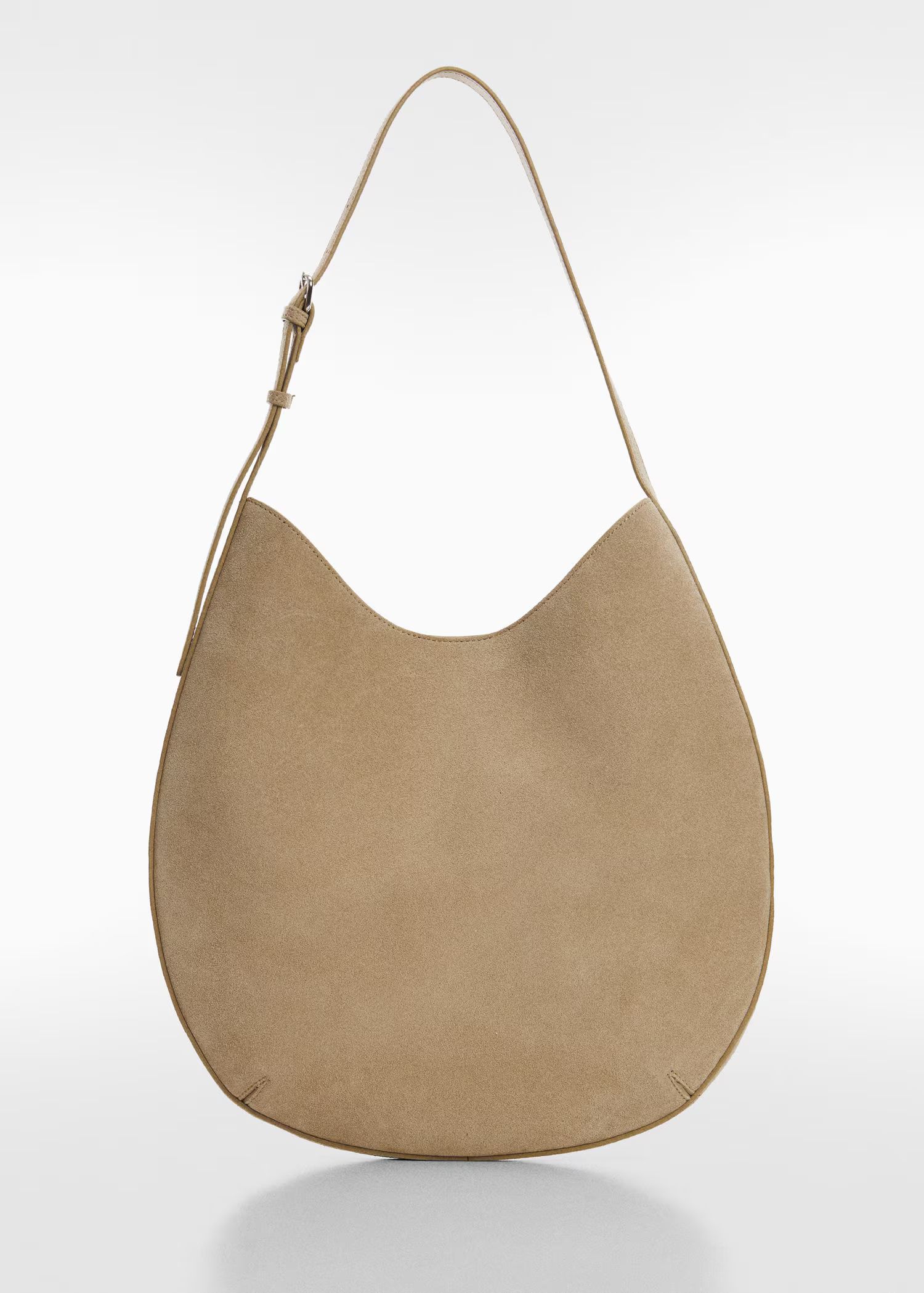Leather shoulder bag -  Women | Mango United Kingdom | MANGO (UK)
