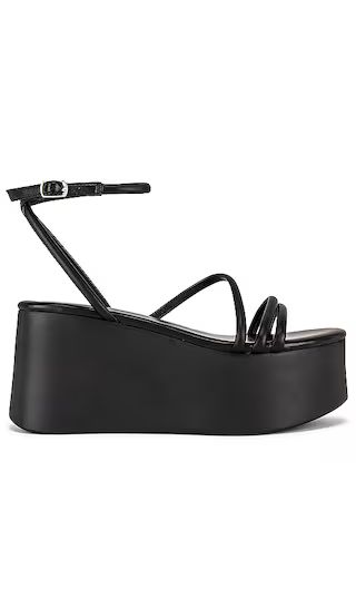 Tory Sandal in Black Sheep Nappa | Revolve Clothing (Global)