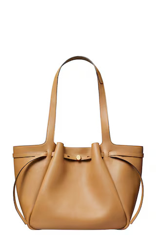 Tory Burch Romy Tote in Tiramisu from Revolve.com | Revolve Clothing (Global)