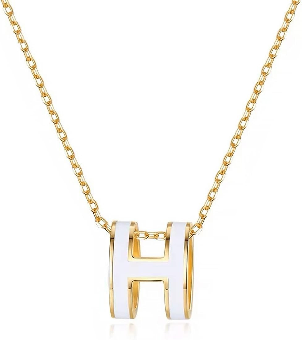 Light Luxury Letter Pendant Necklace - Simple and Elegant preppy Necklace for Women,Durable and C... | Amazon (US)