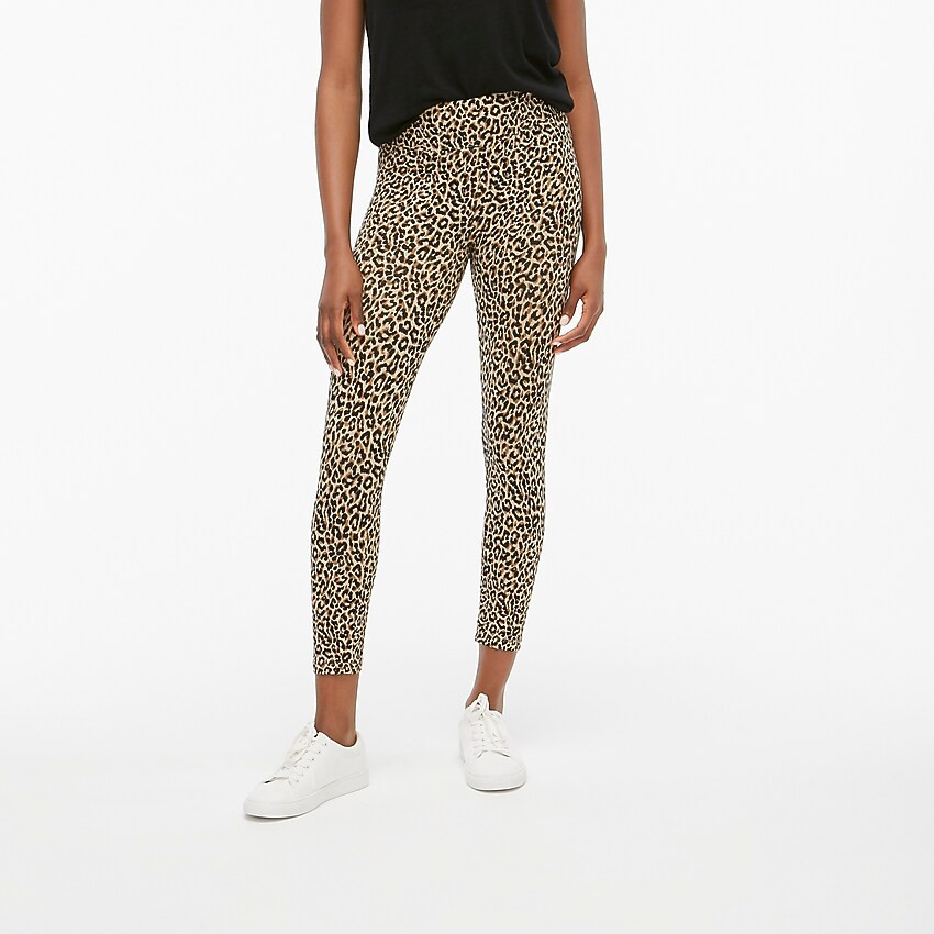 Printed cropped everyday leggings | J.Crew Factory