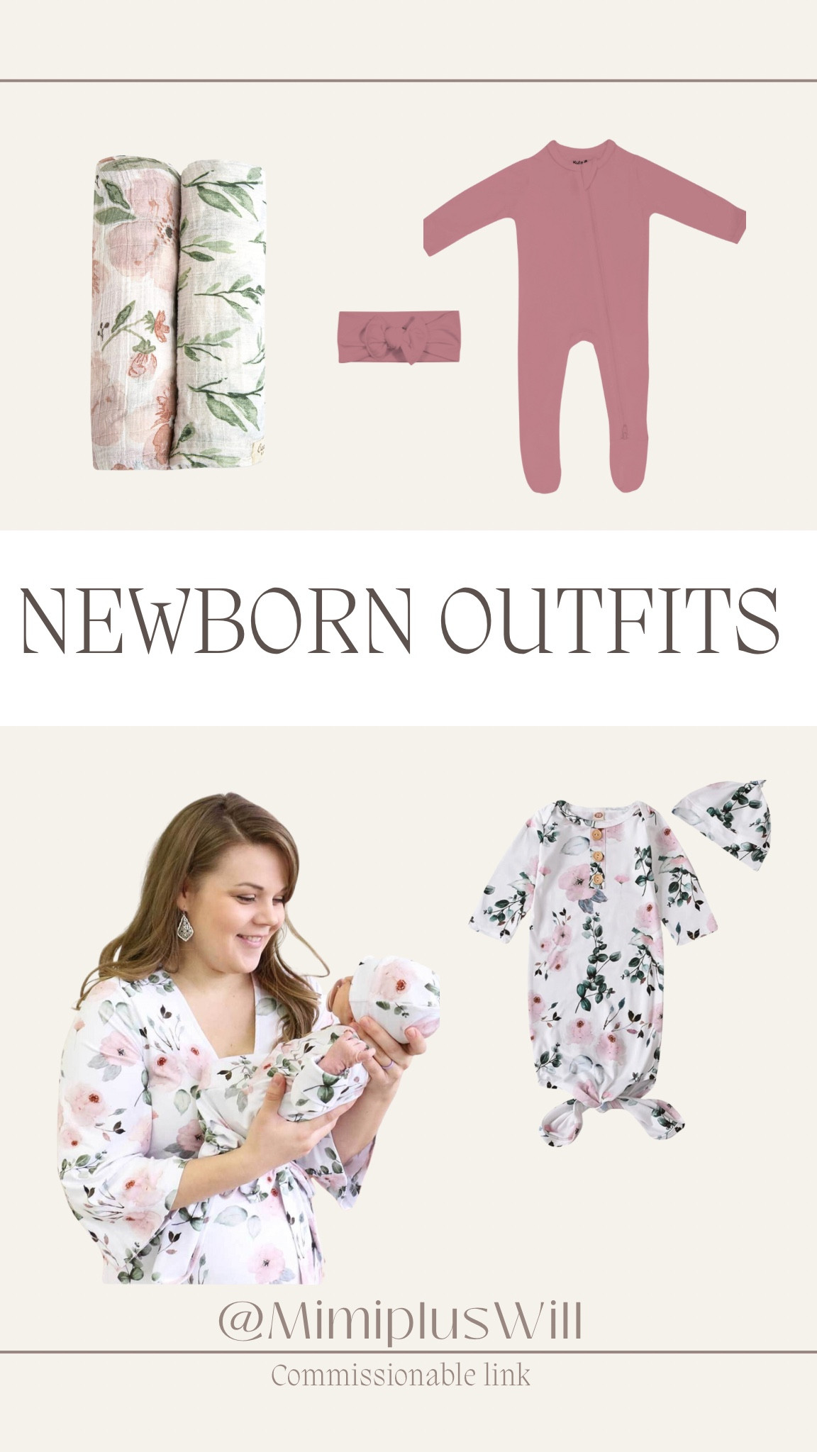 Cutest outfits for newborn!! Matching robe and gown for mom and baby! 

Baby products, baby essentials, newborn clothes, burp cloths, swaddle, baby girl, first time mom 

#LTKFamily #LTKBump #LTKBaby