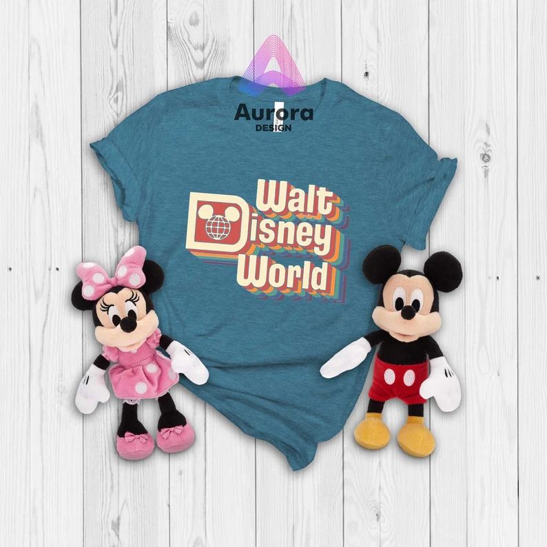 Walt Disney World T-shirt Disney World Retro T-shirt Vintage | Etsy | Etsy (US)