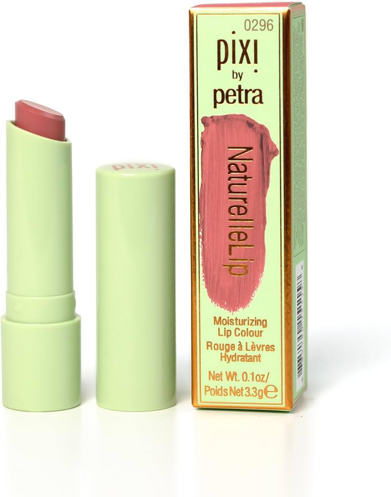 Pixi Beauty Naturelle Lip - Nectar, Sunflower Based Moisturizing Lipstick, Vitamin E & Jojoba See... | Amazon (US)