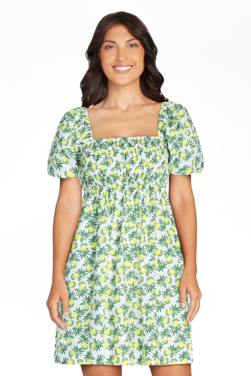 Free Assembly Women's and Women's Plus Puff Sleeve Peasant Mini Dress, Sizes XS to 4X | Walmart (US)