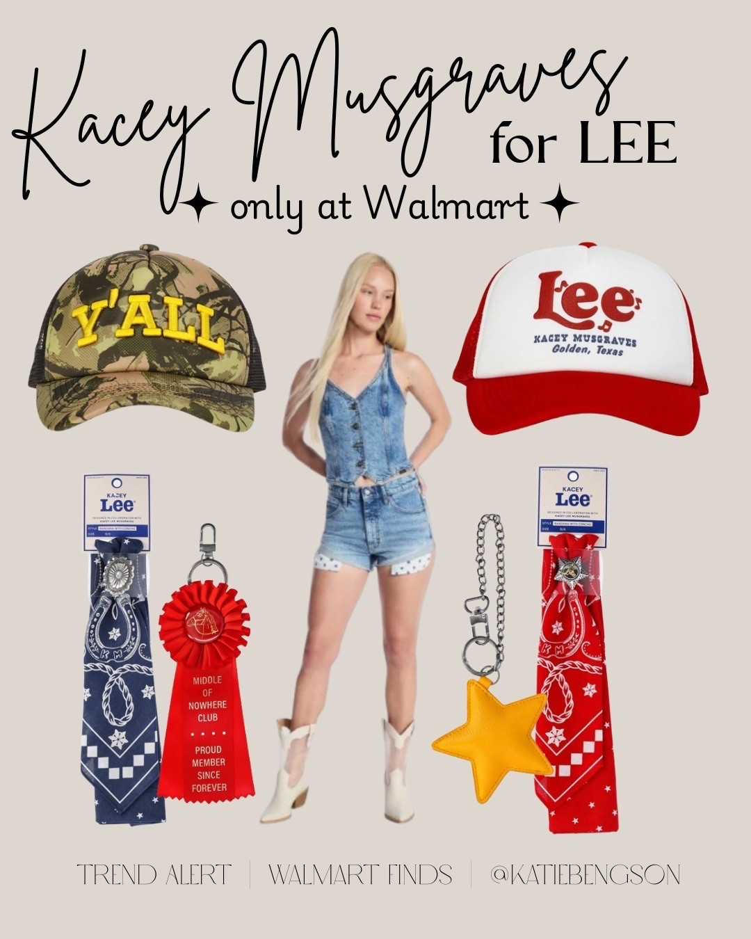 Kacey Musgraves for Lee collection only at Walmart - western wear, Nashville outfits, rodeo outfits, country concert outfits, summer outfits

#LTKootd #LTKSeasonal #LTKSaleAlert