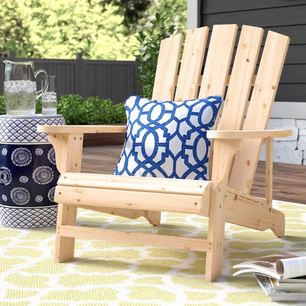 Allard Falls Solid Wood Adirondack Chair | Wayfair North America
