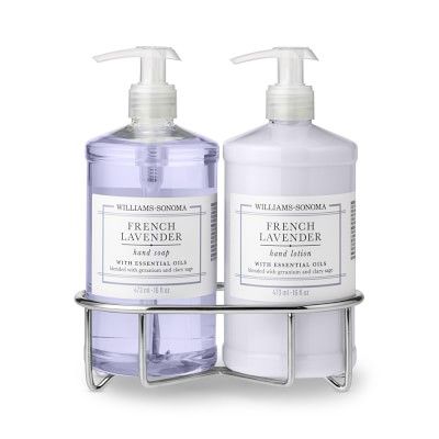 Williams Sonoma French Lavender Soap & Lotion 3-Piece Set | Williams-Sonoma