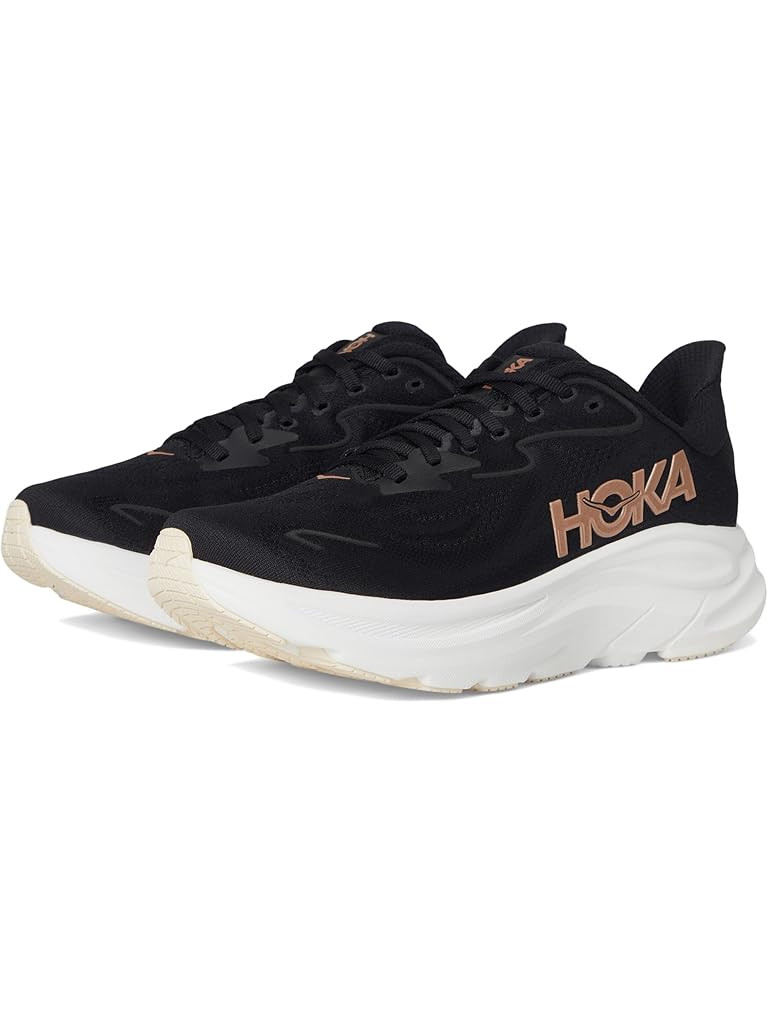 Hoka Clifton 10 Women's Shoes Vanilla/Birch : 9.5 B - Medium | Zappos.com