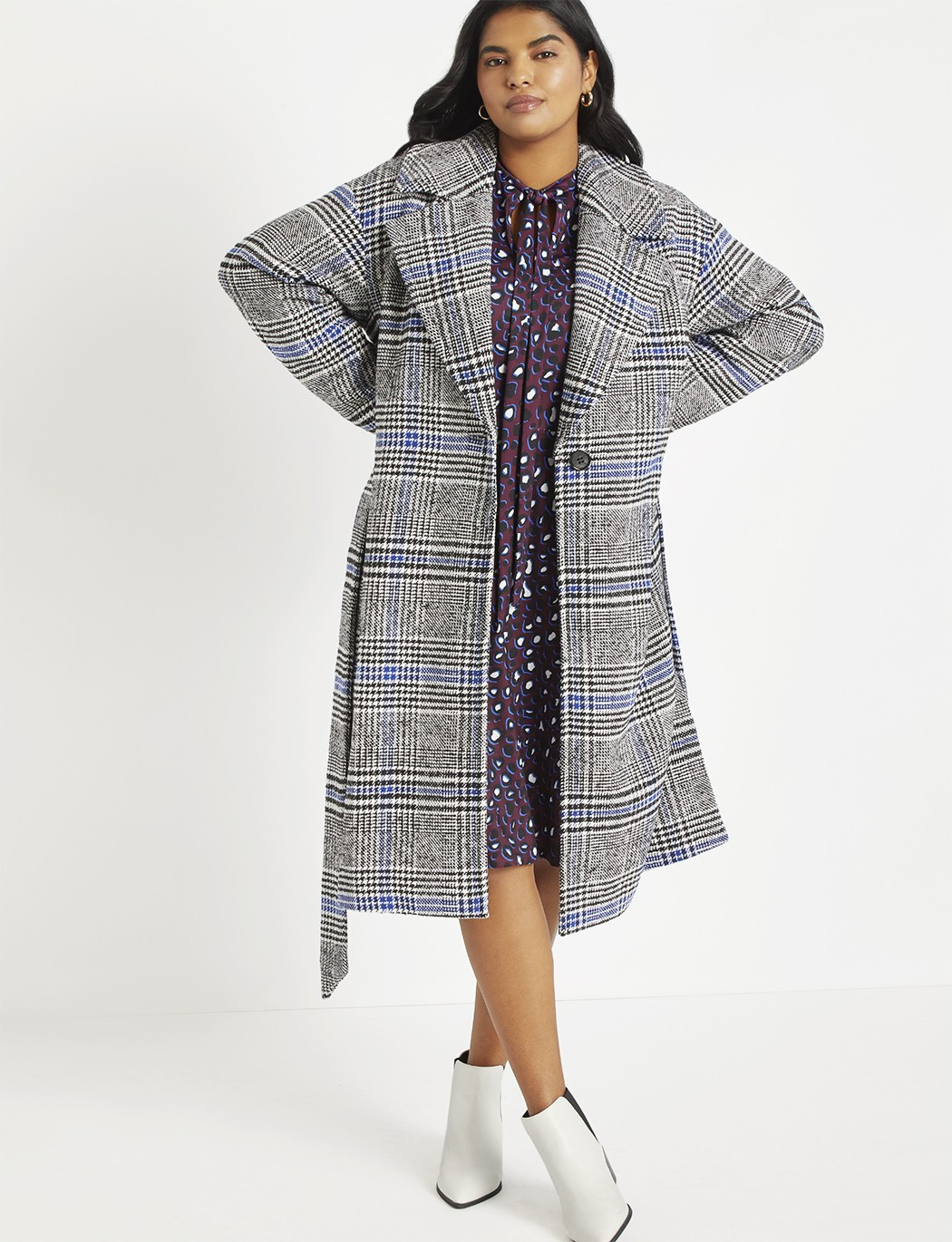 Plaid Coat | Eloquii