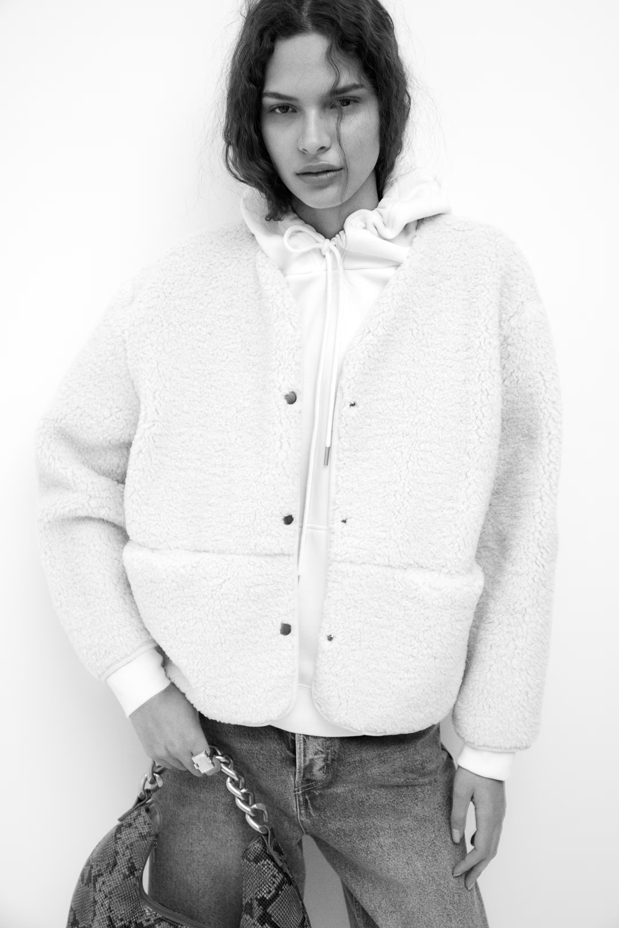 Teddy jacket | H&M (UK, MY, IN, SG, PH, TW, HK)