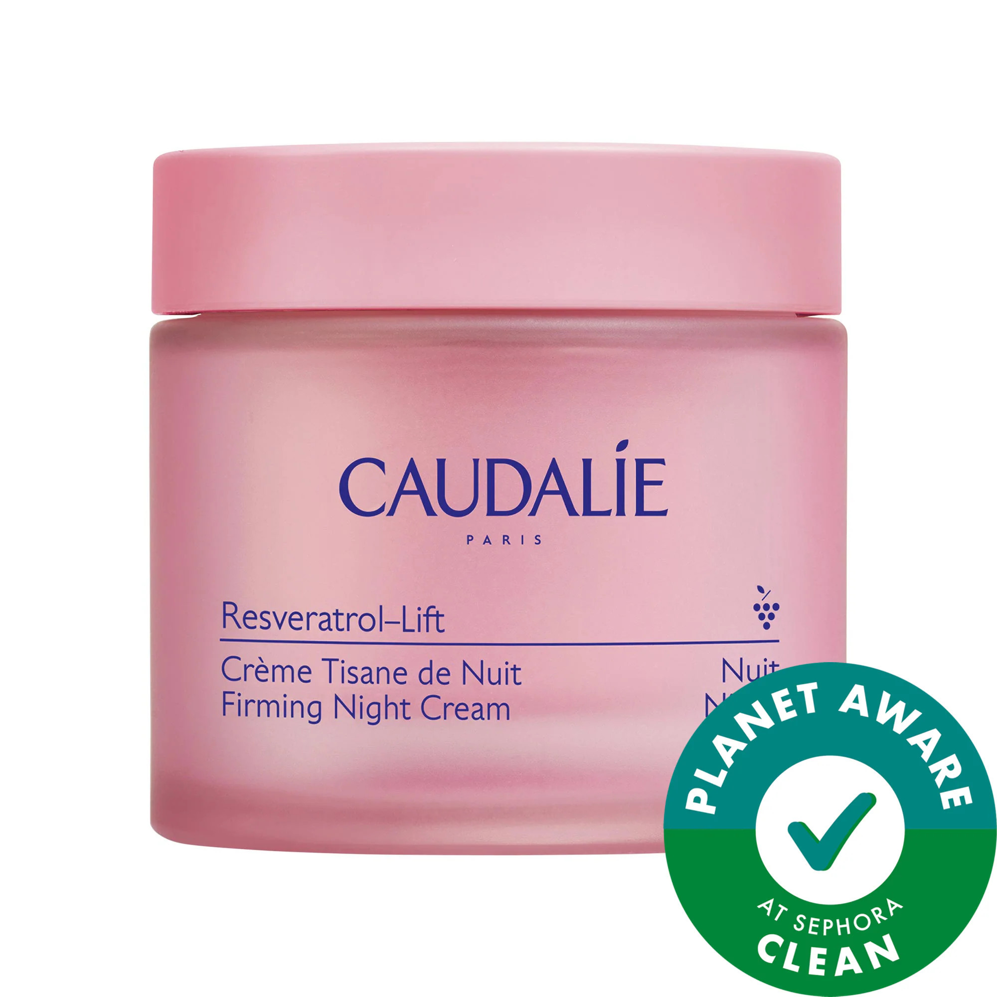 Caudalie Resveratrol Lift Retinol Alternative Firming Refillable Night Moisturizer 1.6 oz / 50 ml | Sephora (US)