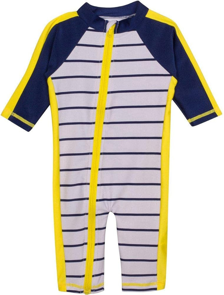 SwimZip Boys' Long-Sleeve UPF 50+ Swimsuit for Baby, Toddler, & Little Boys | Amazon (US)