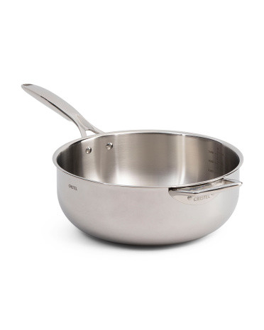Made In France 6qt Stainless Steel Castel Pro Saucepan | TJ Maxx
