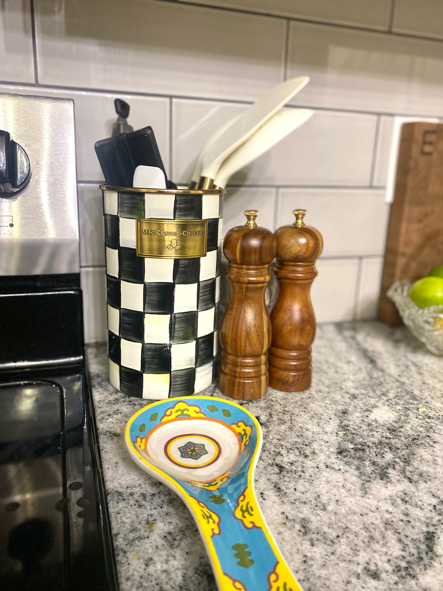 MacKenzie-Childs sale! Perfect utensil holder that could also double as a vase! 

#LTKFindsUnder100 #LTKSaleAlert #LTKHome