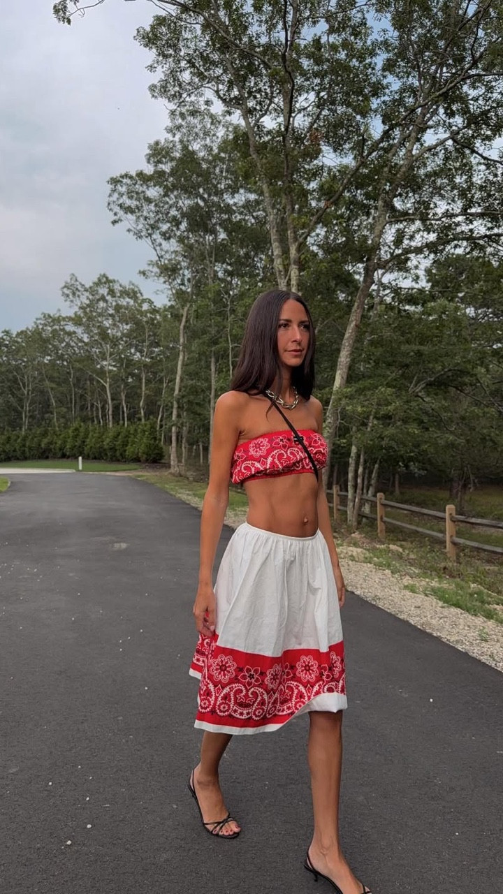 GRWM for a Saturday night in the Hamptons ❤️