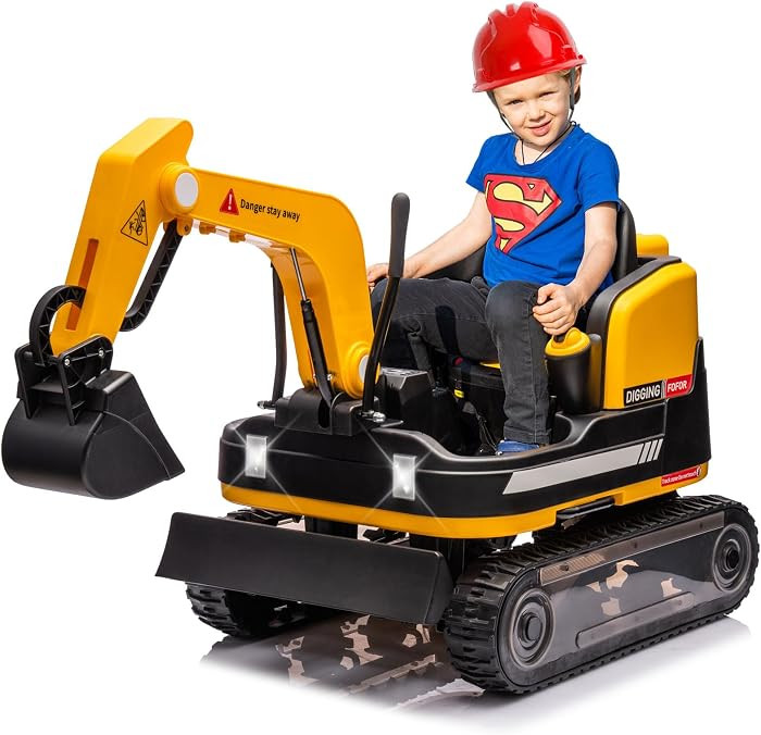 360 Degree Rotating Ride On Excavator and Bulldozer | Amazon (US)