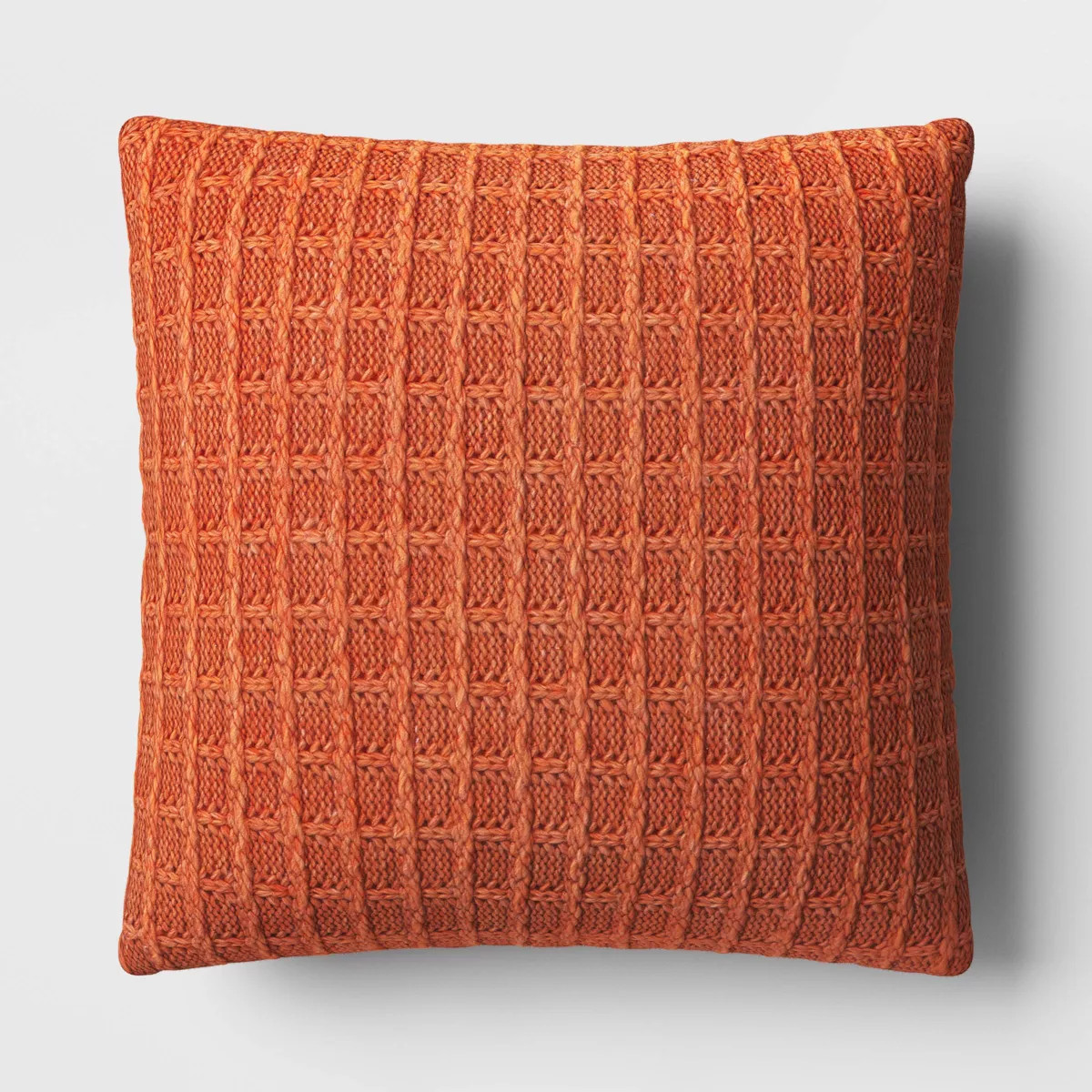Oversized Marled Knit Square Throw Pillow - Threshold™ | Target