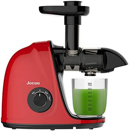 Jocuu Slow Masticating Juicer with 2-Speed Modes - Cold Press Juicer Machine - Quiet Motor & Reve... | Amazon (US)