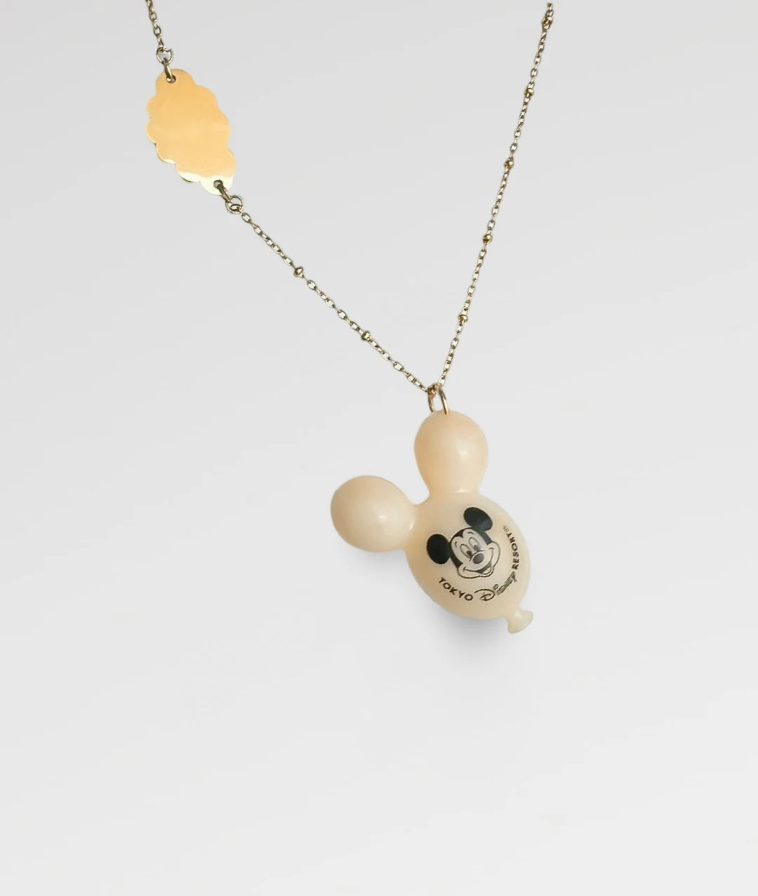 Mickey Balloon in the Clouds Necklace - Etsy | Etsy (US)