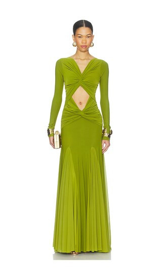 Deme by Gabriella The Clea Dress in Green. - size S | Revolve Clothing (Global)