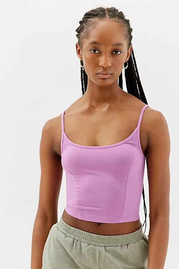 UO Cabana Cropped Sporty Cami | Urban Outfitters (US and RoW)
