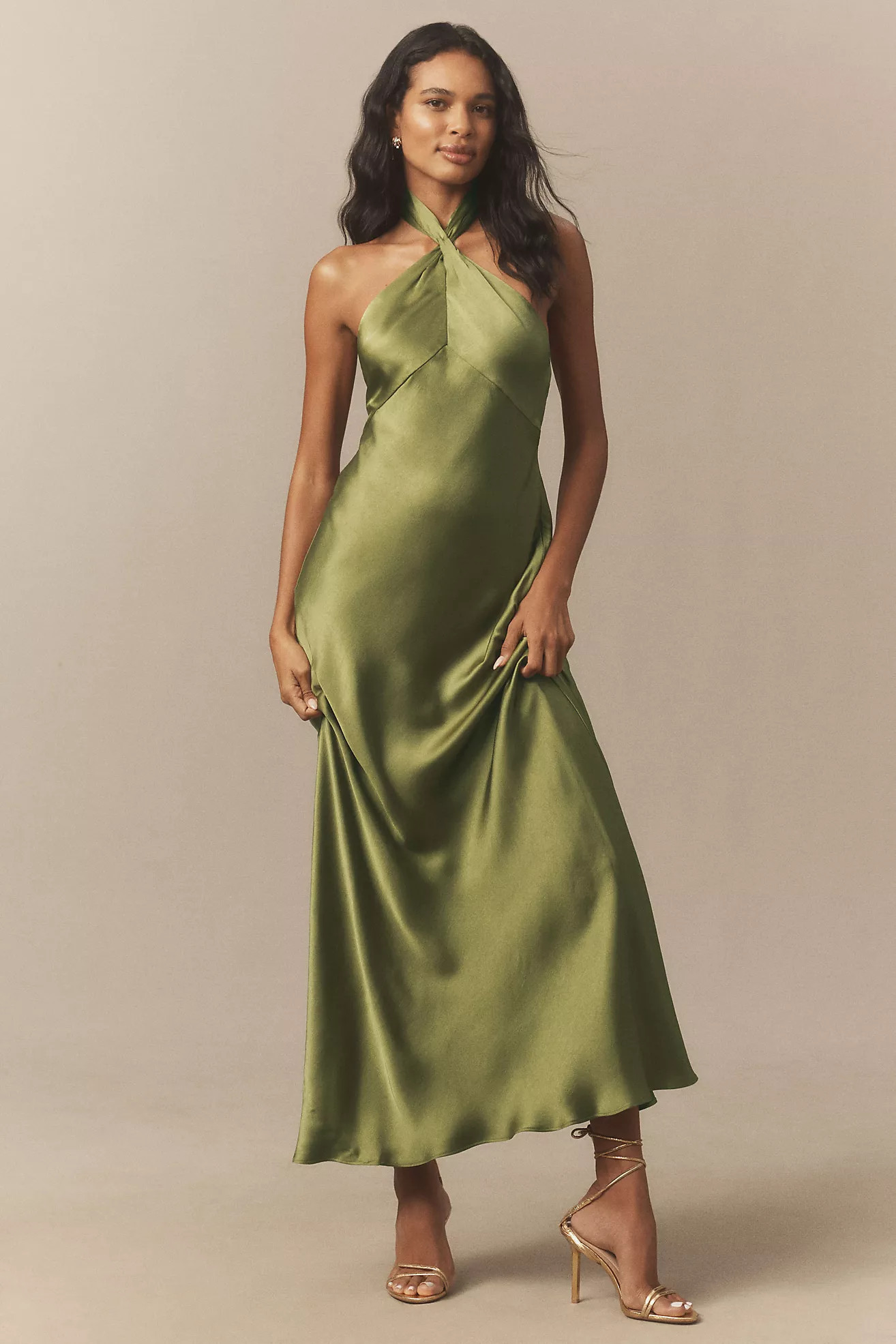 BHLDN Selma Halter-Neck High-Shine Satin Maxi DressBHLDN
  


  


  


  
  


  

26 Reviews Re... | Anthropologie (US)