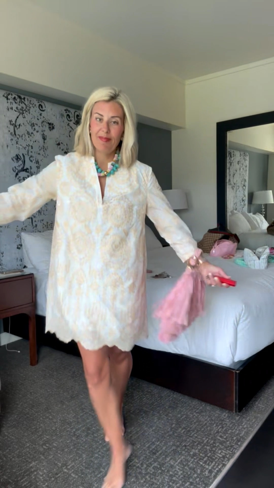 I’m ready for the big celebration!! Grand opening of the Mersea store in Kansas City!! 
Dress - xs
Heels & sandals - 8 tts 
*Use Catherine20for 20% off my bracelets
*Use mixandmatch for 25% off at Erin McDermott

#LTKgrwm #LTKootd #LTKdayinmylife