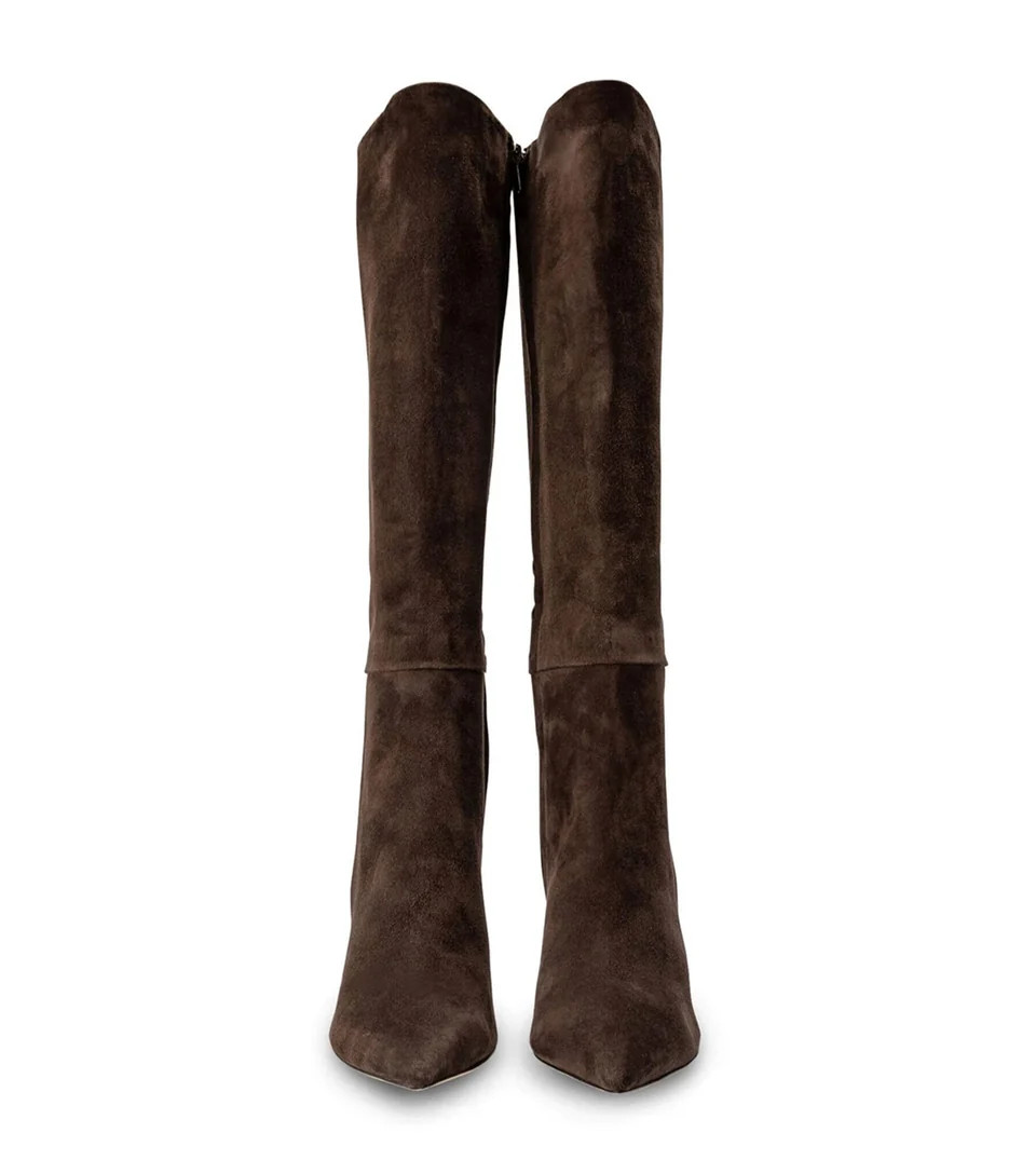 Apollo Espresso Suede Calf Boots | Boots | Tony Bianco USA | Tony Bianco US